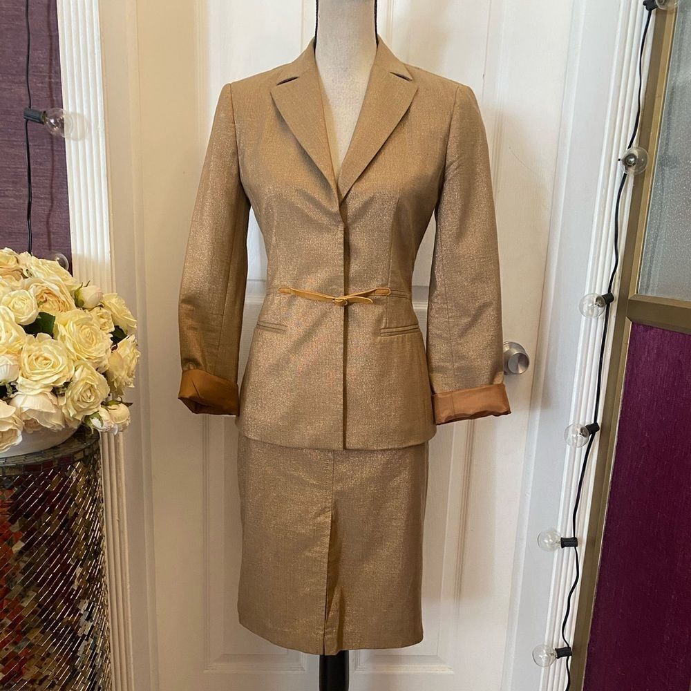 BCBG MaxAzria skirt suit( skirt 4, jacket 2)